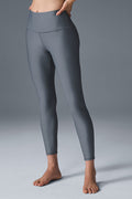 7/8 High-Waist Airlift Legging - Steel Grey